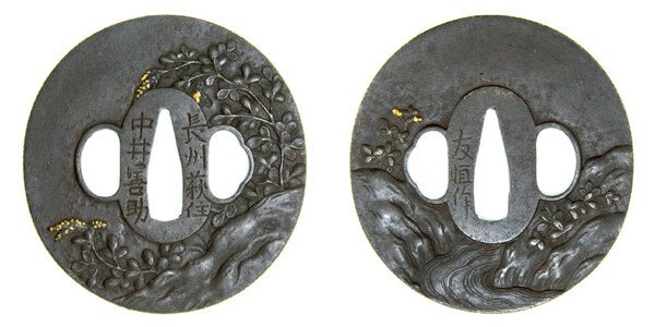 鍔 中井善助 友恒作(TU-072913)｜刀・日本刀の販売なら日本刀専門店の