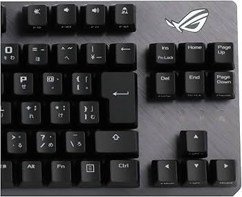 Amazon.co.jp: ASUS ゲーミングキーボード X802 STRIX SCOPE TKL/RD/JP